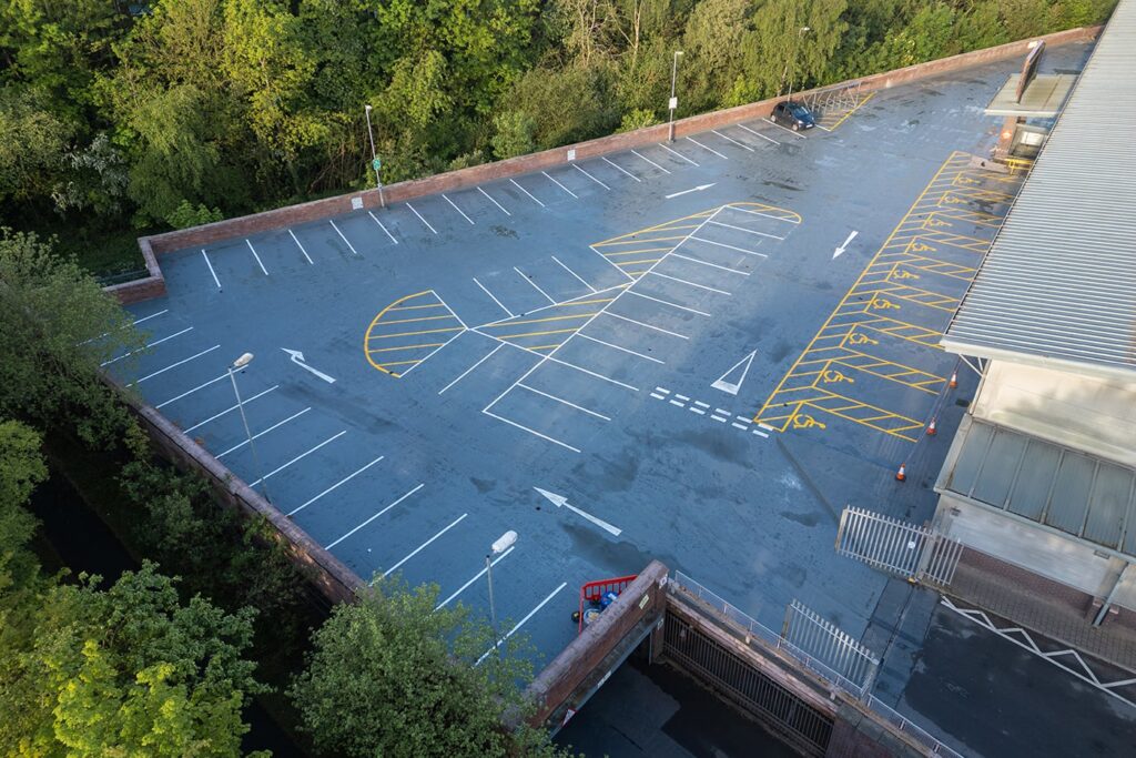 Total Fitness Chester Resin Car Park Refurbishment
