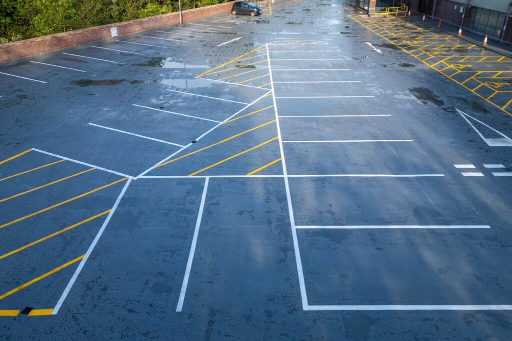 Total Fitness Chester Resin Car Park Refurbishment