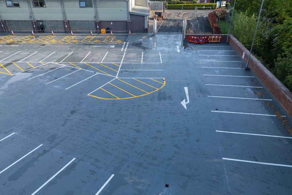 Total Fitness Chester Resin Car Park Refurbishment
