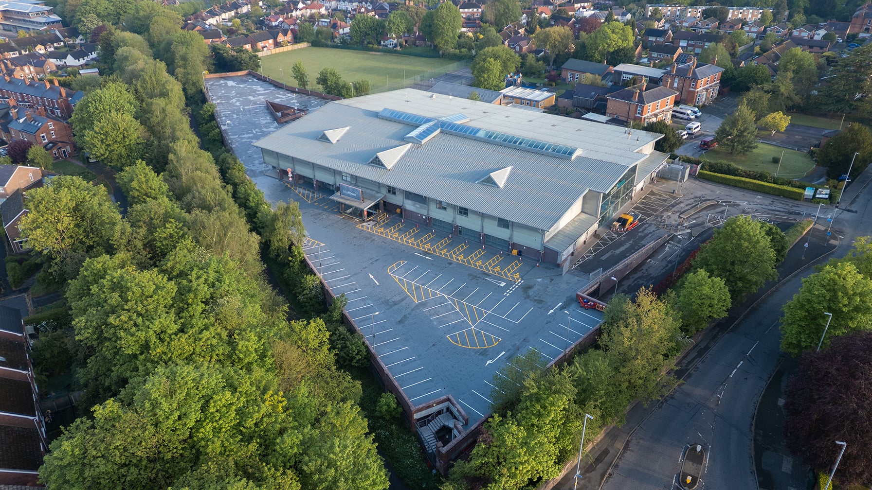 Total Fitness Chester Resin Car Park Refurbishment